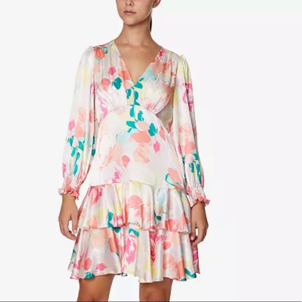 Laundry by Shelli Segal NWT Tiered Shirt Dress